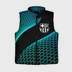Женский жилет Barcelona football net, цвет: 3D-черный