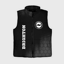 Женский жилет Brighton sport на темном фоне вертикально, цвет: 3D-черный