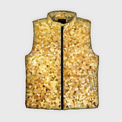Женский жилет Золотая мелкая мозаика