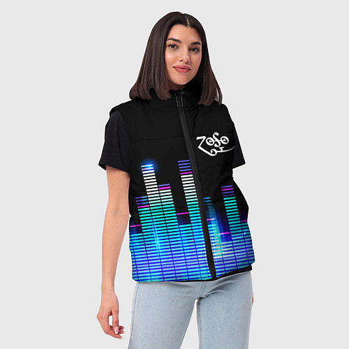 Женский жилет Led Zeppelin эквалайзер / 3D-Черный – фото 3