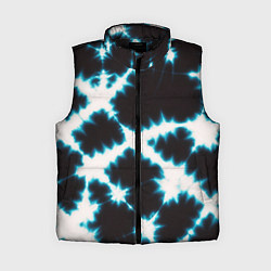 Женский жилет Тёмно синий тай дай