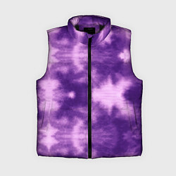 Женский жилет Фиолетовый тайдай