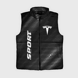 Женский жилет Tesla sport metal, цвет: 3D-черный