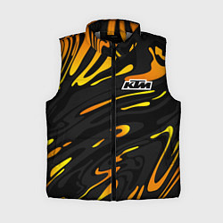Женский жилет KTM - orange liquid