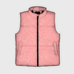 Женский жилет Текстурный бледно-красный