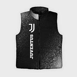 Женский жилет Juventus sport на темном фоне по-вертикали, цвет: 3D-черный