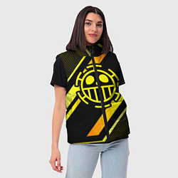 Женский жилет One Piece anime color, цвет: 3D-светло-серый — фото 2