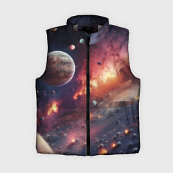 Женский жилет Космический мир