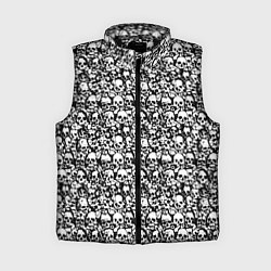 Женский жилет Very much skulls, цвет: 3D-черный
