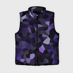 Женский жилет Кристаллизация темно-фиолетового
