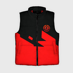 Женский жилет CSGO стильная геометрия красный