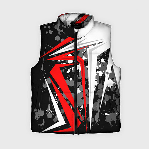Женский жилет Extreme geometry / 3D-Светло-серый – фото 1