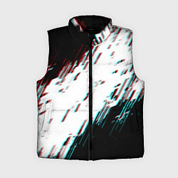 Женский жилет Glitch effect