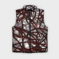 Женский жилет Красные энергетические кабели