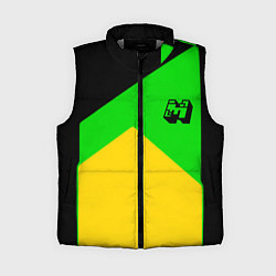 Женский жилет Minecraft geometry, цвет: 3D-светло-серый