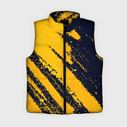 Женский жилет Абстрактный узор с концепцией, цвет: 3D-черный