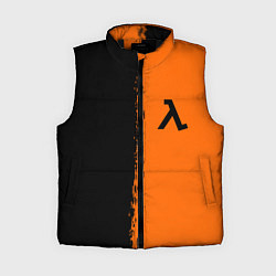 Женский жилет Half life краски оранж, цвет: 3D-черный