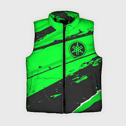 Женский жилет Yamaha sport green, цвет: 3D-черный