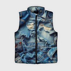 Женский жилет Denim rags - fashion trend