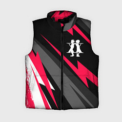 Женский жилет Hunter x Hunter electro lines, цвет: 3D-черный