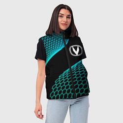 Женский жилет Changan electro hexagon, цвет: 3D-черный — фото 2