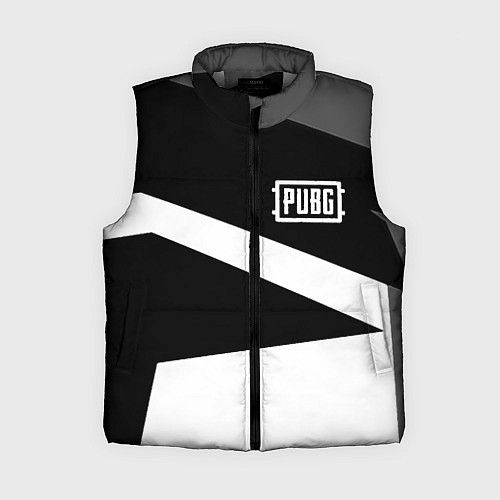 Женский жилет PUBG online geometry / 3D-Светло-серый – фото 1
