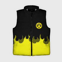 Женский жилет Borussia fire fc, цвет: 3D-светло-серый