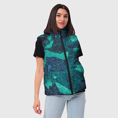 Женский жилет Fartech / 3D-Черный – фото 3