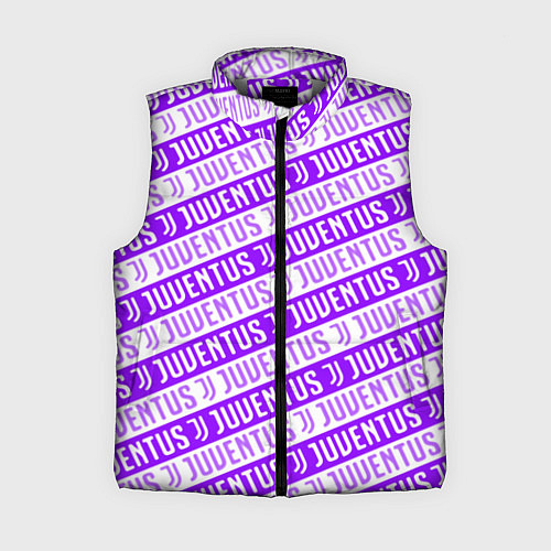 Женский жилет Juventus pattern / 3D-Светло-серый – фото 1