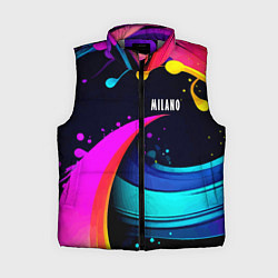 Женский жилет Neon abstraction - Milano, цвет: 3D-светло-серый