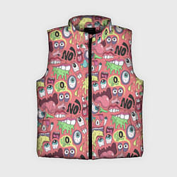 Женский жилет Монстры ой ой нет