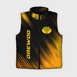 Женский жилет Daewoo - gold gradient вертикально, цвет: 3D-черный