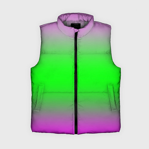 Женский жилет Градиент текстура / 3D-Светло-серый – фото 1