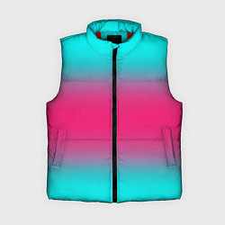 Женский жилет Градиент текстура неон
