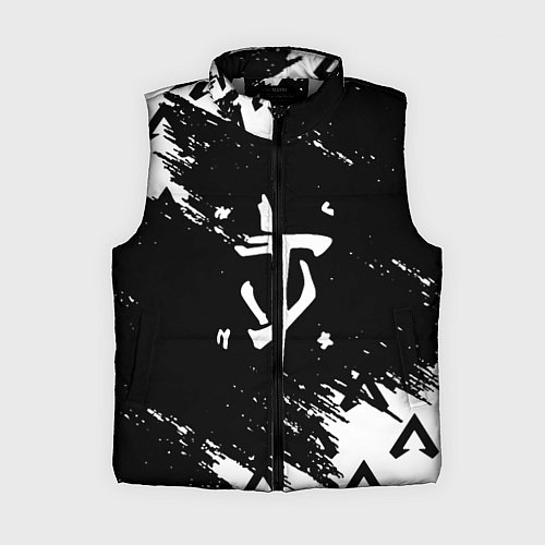 Женский жилет Doom палач лого / 3D-Светло-серый – фото 1