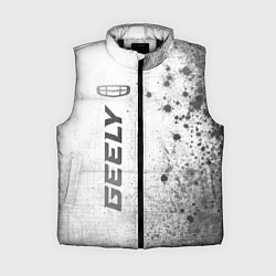 Женский жилет Geely - white gradient по-вертикали, цвет: 3D-черный