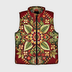 Женский жилет Русские классические узоры и орнамент
