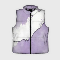 Женский жилет Штукатурка и лавандовая краска, цвет: 3D-черный