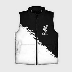 Женский жилет Liverpool fc белые краски, цвет: 3D-светло-серый