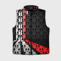 Женский жилет Marshmello pattern