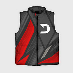 Женский жилет Deadlock неоновые соты, цвет: 3D-черный