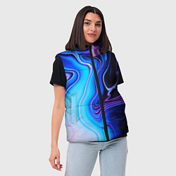 Женский жилет Abrupt neon colors, цвет: 3D-светло-серый — фото 2