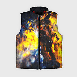 Женский жилет Космическая абстракция