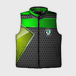 Женский жилет Skoda metal auto