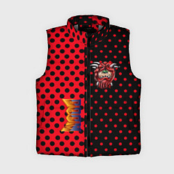 Женский жилет Doom pattern steell, цвет: 3D-светло-серый