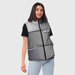 Женский жилет Honda metal steel, цвет: 3D-черный — фото 2