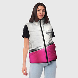 Женский жилет Nissan auto metal, цвет: 3D-светло-серый — фото 2