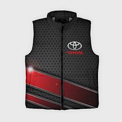 Женский жилет Toyota auto car, цвет: 3D-светло-серый