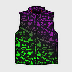 Женский жилет Fortnite кислота неоновая, цвет: 3D-красный