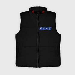 Женский жилет FIAT logo auto, цвет: 3D-красный